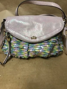 JUICY COUTURE SHIMMER PINK CROSSBODY  - Picture 1 of 10