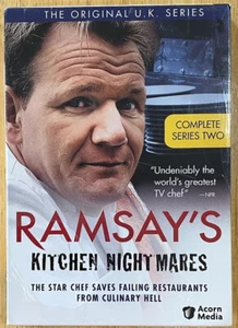 Ramsay's ~ "Kitchen Nightmares" ~ Series 2 ~ DVD ~ Brand New ~ Factory Sealed - Picture 1 of 5