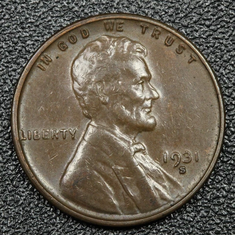 1931 S Lincoln Wheat Copper Cent Cover