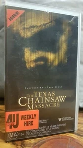 The Texas Chainsaw Massacre Vhs - Rare PAL Horror leatherface halloween - Picture 1 of 3