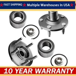 For 2001 2002-2009 2010 2011 2012 Ford Escape Front Wheel Bearings and Hub Pair - Picture 1 of 9