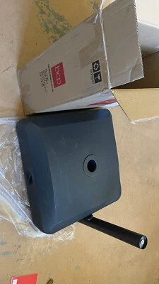 Base paraguas móvil rellenable de 123 lb de capacidad soporte de mercado de alta resistencia para patio,  Foto 1 de 3