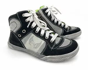 Richter Jungen Stiefel Leder, schwarz-grau Gr 33, Neu - Bild 1 von 1