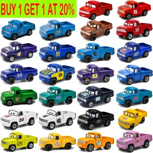 Disneys 1:55 Model Car Pickup Truck Pixar Cars McQueen Diecast Lot Loose Gifts - Picture 1 of 42