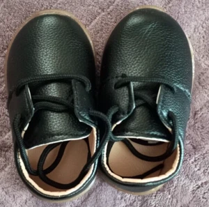 Zapatos negros suaves con suela antideslizante talla 16 (1 EE. UU.) Dazarve para niñas/niños pequeños - Imagen 1 de 3
