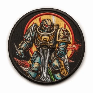 Parche de Marines Espaciales Apliques de Hierro Oscuridad Insignia Militar Juegos con disfraces Fantasía  - Imagen 1 de 12