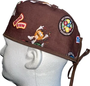 M&M Celebrate Scrub Hat Chemo Cap - Picture 1 of 4