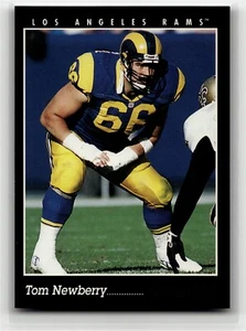 1993 Pinnacle #129 Tom Newberry (EX)(FTB) - Picture 1 of 2