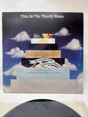The Moody Blues “This Is The Moody Blues” 1974 Vtg Vinyl LP Gatefold Threshold - Image 1 of 4