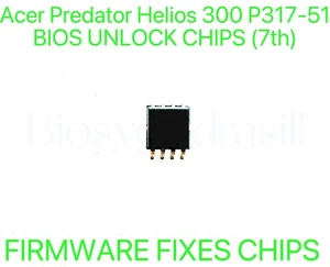 Acer Predator Helios 300 P317-51, ADMIN NO PASSWORD FIRMWARE FIXES BIOS CHIP - Bild 1 von 1