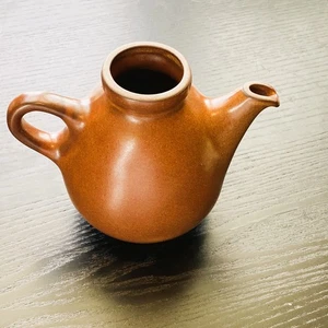VTG Edith Heath  Heath Ceramics Teapot Circa 1950 California Made Pottery MCM - Picture 1 of 10