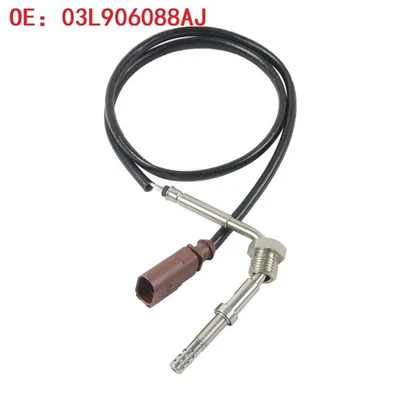 Sensore temperatura gas di scarico per Audi A4 A3 Skoda Octavia VW Golf VI Passat 2.0 1.6 TDI - Immagine 1 di 4