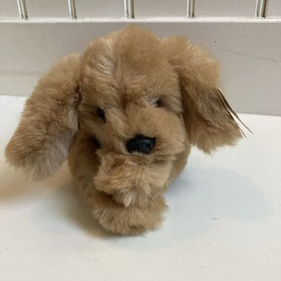 Vintage Muttsy GUND dog, gold tag, Gund heart tag - Image 1 of 4