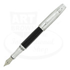 Monteverde Invincia Black & Chrome Fountian Pen, MV40065