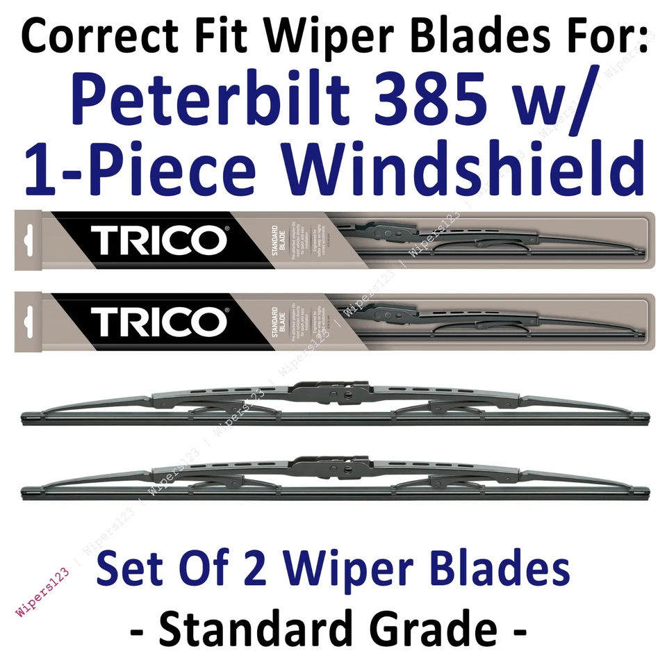 Wipers 2 件装标准 - 适合 1997 - 1999 年 Peterbilt 385 带 1 件玻璃 - 30150x2 — 第 1/1 张图片
