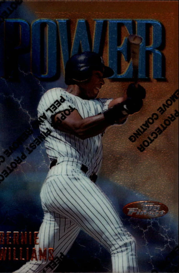 1997 Finest   #45 Bernie Williams     Yankees   - Image 1 of 1