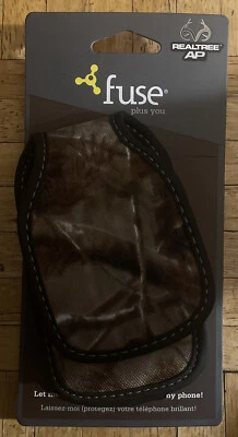 Realtree AP FUSE Vertical Rugged Cell Phone Pouch Case Belt Clip Holster - Image 1 of 2