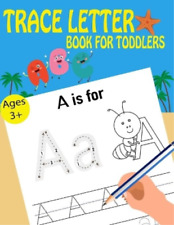 Kids Writing Time Letter Trace Books For Toddlers (Paperback) Learn Handwriting