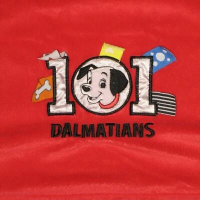 Walt Disney 101 Dalmatians Baby Blanket Red Fleece Dogs Dalmations TB Foto 1 de 4