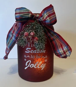 Illuminated Holiday Milk Jug with Sentiment by Valerie Parr Hill. H223789 - Picture 1 of 3