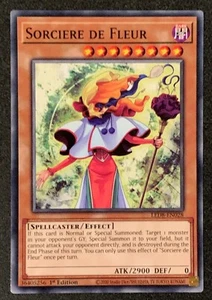 Bruja de flores | LED8-EN028 | común | 1a edición | Synchro Storm | YuGiOh jcc - Imagen 1 de 3