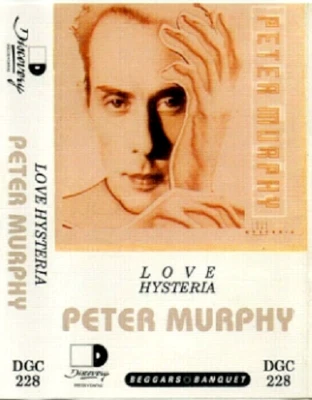 PETER MURPHY Love Hysteria Rare Uruguay M- Cassette 1988 Walkman Tape Bauhaus Foto 1 de 4
