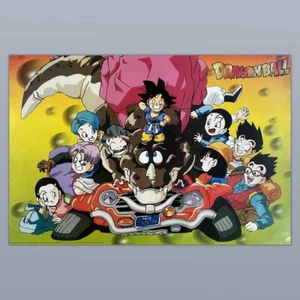 Poster Vintage Dragon Ball GT Orizzontale 1997 - 86x62 CM - Picture 1 of 2