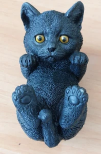 Cute Black Cat mobile phone holder - Zdjęcie 1 z 3