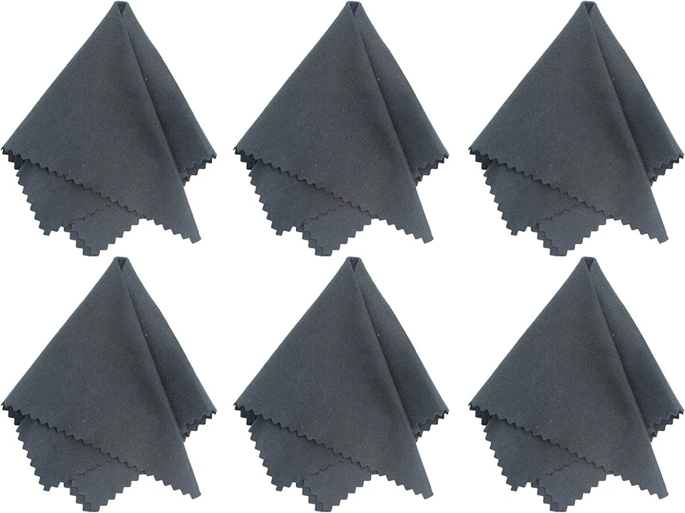 (6 pack) TechMatte Microfiber Cleaning Cloth for Laptop, Desktop, Cellphone - Image 1 of 1
