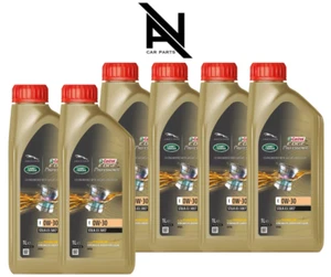 6 LITRI - OLIO MOTORE CASTROL EDGE PROFESSIONAL 0W30 E LAND ROVER JAGUAR - Foto 1 di 1