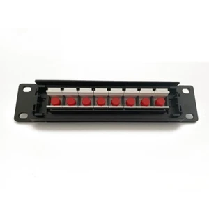 8-Port for Unshielded Patch Panel Rackmount 8 x Gigabit RJ-45 Ethernet Ports - Picture 1 of 8