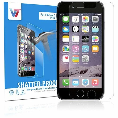 V7 Screen Protector for Apple iPhone 6 PS500-IPHN6TPG-3N *NEW* - Image 1 of 4