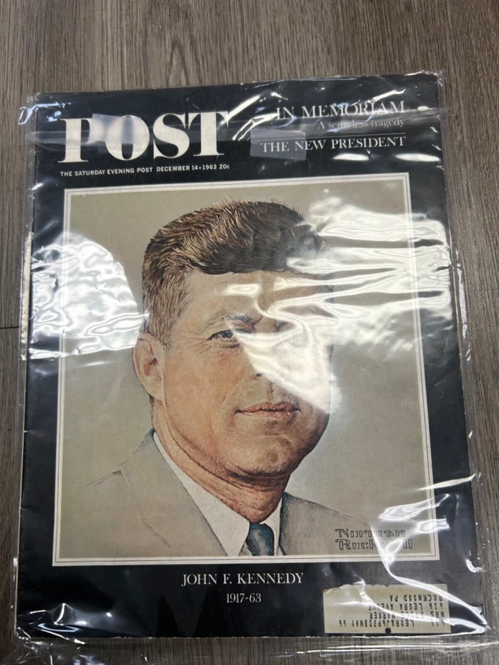 SATURDAY EVENING POST DECEMBER 14, 1963, JOHN F. KENNEDY DEATH, EXCELLENT COND. - Image 1 of 1