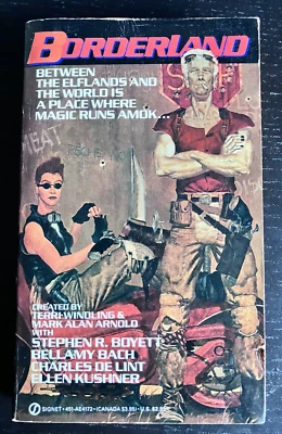 Borderland Terri Windling Mark Alan Arnold Paperback 1986 First Printing Foto 1 de 4