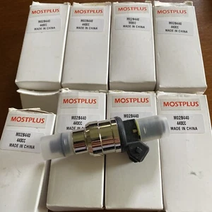 Set (8) 42lbs 440cc EV1 Fuel Injectors For Pontiac Chevrolet Ford 4.6L 6.0L V8 - Picture 1 of 4
