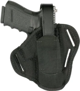 Blackhawk 40PC00BK 3 Slot Ambi 2-3" Sm/Med Revolver Size 0 Pancake Holster - Picture 1 of 1