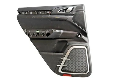 11-18 Porsche Cayenne Rear Left Driver Side Interior Door Panel Black OEM - Image 1 of 4