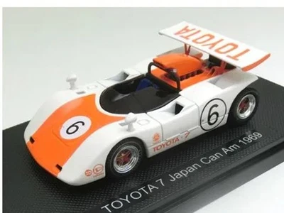 Ebbro 43711 1/43 7 CanAm #6 Giappone Gp 1969 Modello Auto Bianca / Arancione - Immagine 1 di 4