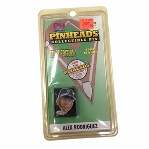 Pinheads Collectible Pin First Edition Alex Rodriguez 1999 Edition Sealed NEW - Picture 1 of 2
