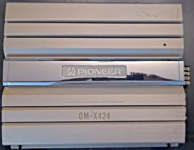 AMPLIFICATORE PIONEER GM-X424 140W+140W PER AUTO 2 o 4 vie - Immagine 1 di 4