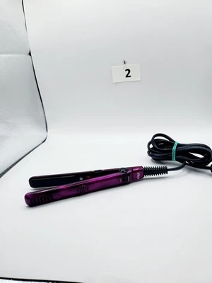 Wigo Europe UL07124M Ceramic Titanium 1/2" Mini Flat Iron Hair Straightener - Image 1 of 4