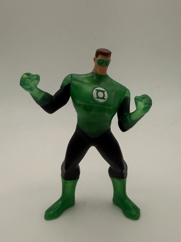 Figura de acción Hal Jordan Linterna Verde DC Comics hecha para Happy Meal de McDonalds Foto 1 de 2