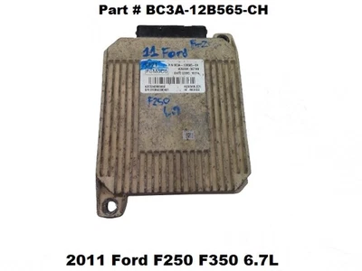 BC3A-12B565-CH 11 Ford F250 F350 SD 6.7L Diesel Transmission Control Module TCM - Image 1 of 4