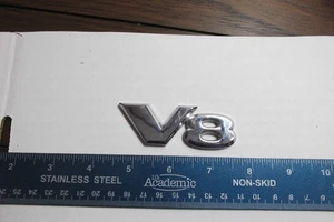 Factory  2002-2009  GMC Envoy V8 emblem - Picture 1 of 4