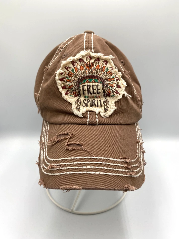 Gorra Free Spirit Native ajustable con tirantes envejecida Foto 1 de 4