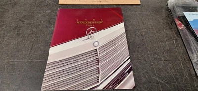 Mercedes Benz 1984 genuino concesionario pintura viruta guía de colores 380 SL 500 SEL SEC  Foto 1 de 4