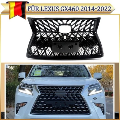 Rejilla de radiador frontal IS F-Sport Design negro brillante para Lexus GX460 2014-2022 - Imagen 1 de 4