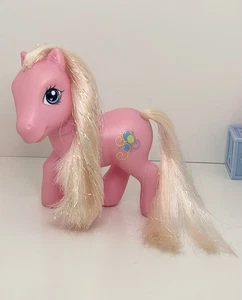 My Little Pony MLP G3 Pinkie Pie 2006 Globos Rosa Brillo Oropel Cabello Rizado - Imagen 1 de 8