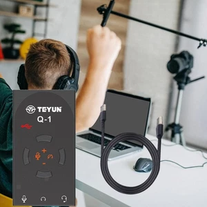 USB 7.1 Externe Soundkarte Langlebig für Reisezubehör Schwarz Kostenloser - Afbeelding 1 van 5