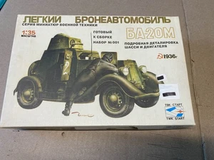 TWK Start BA-20M Light Armored Vehicle 1/35 Scale Model Kit - Picture 1 of 3